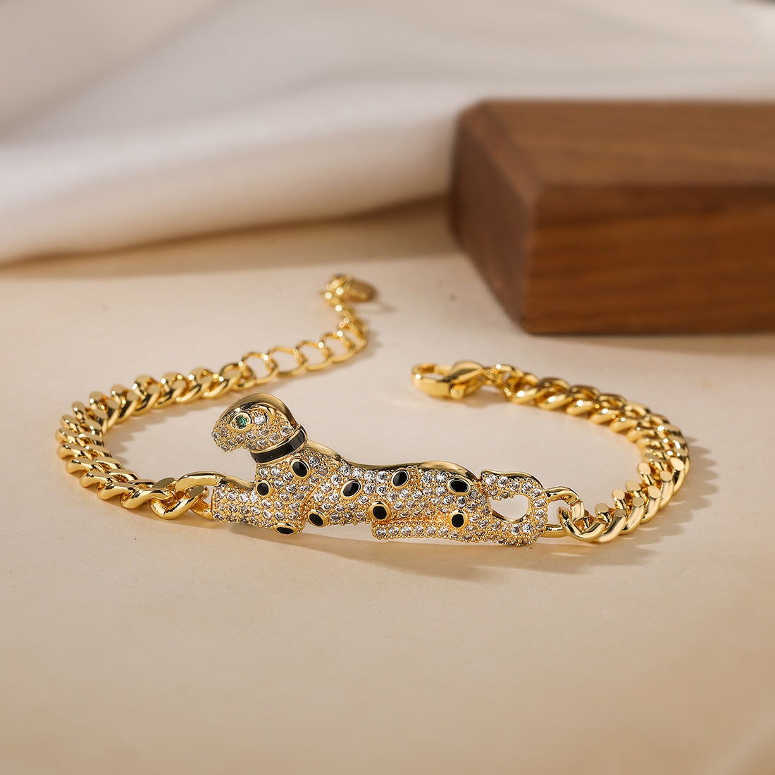 Floyd Panther Chain Bracelet