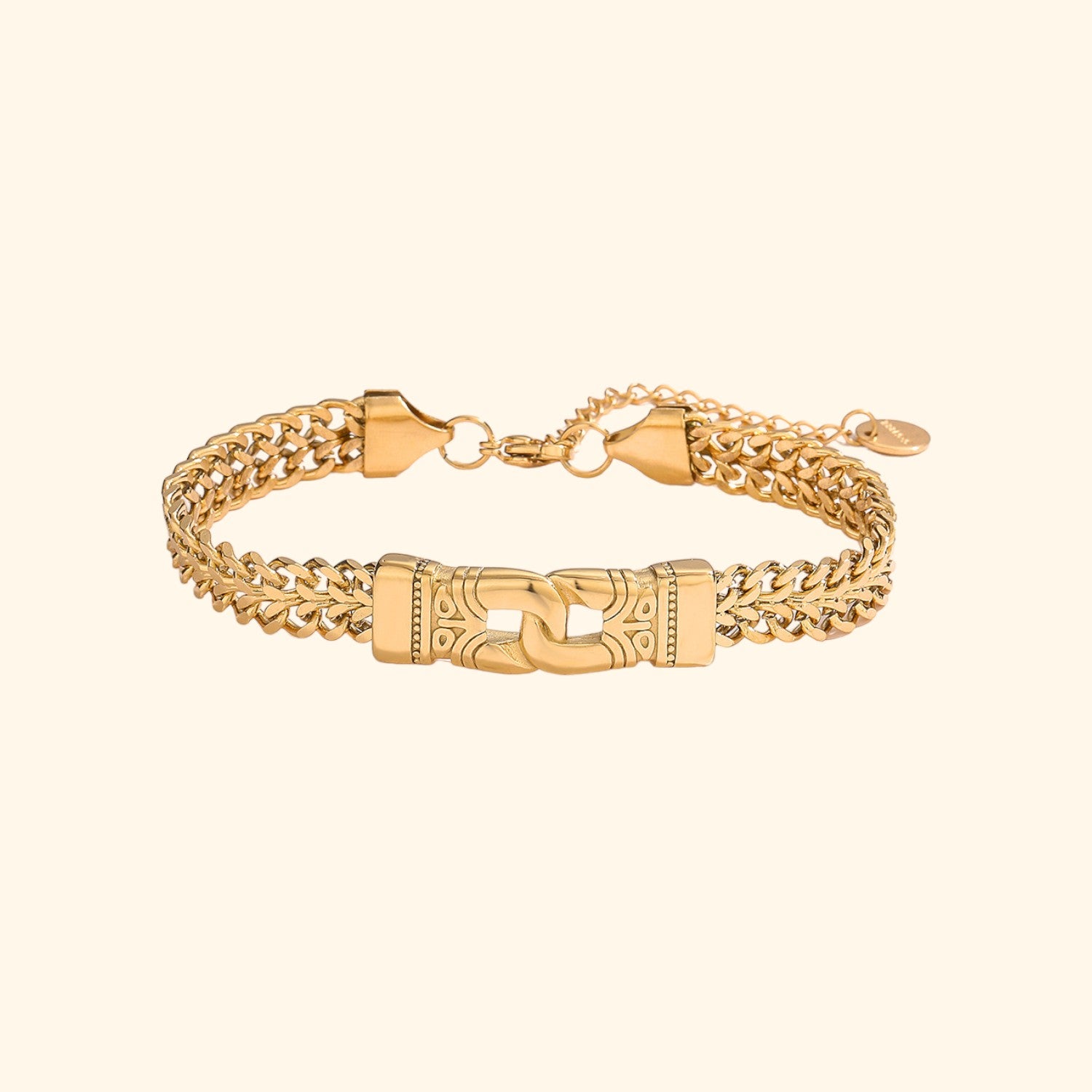 Middleton Infinity Chain Bracelet (Gold)