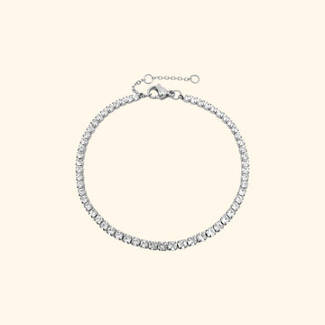 Tilda Tennis Bracelet (Silver)