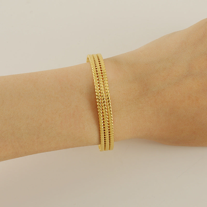 Terry Cuff Bangle