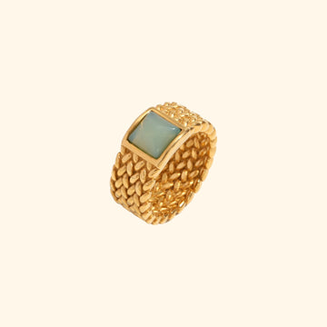 Harbo Jade Ring (Gold)