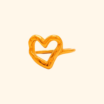 Vivian Heart Ring (Gold)