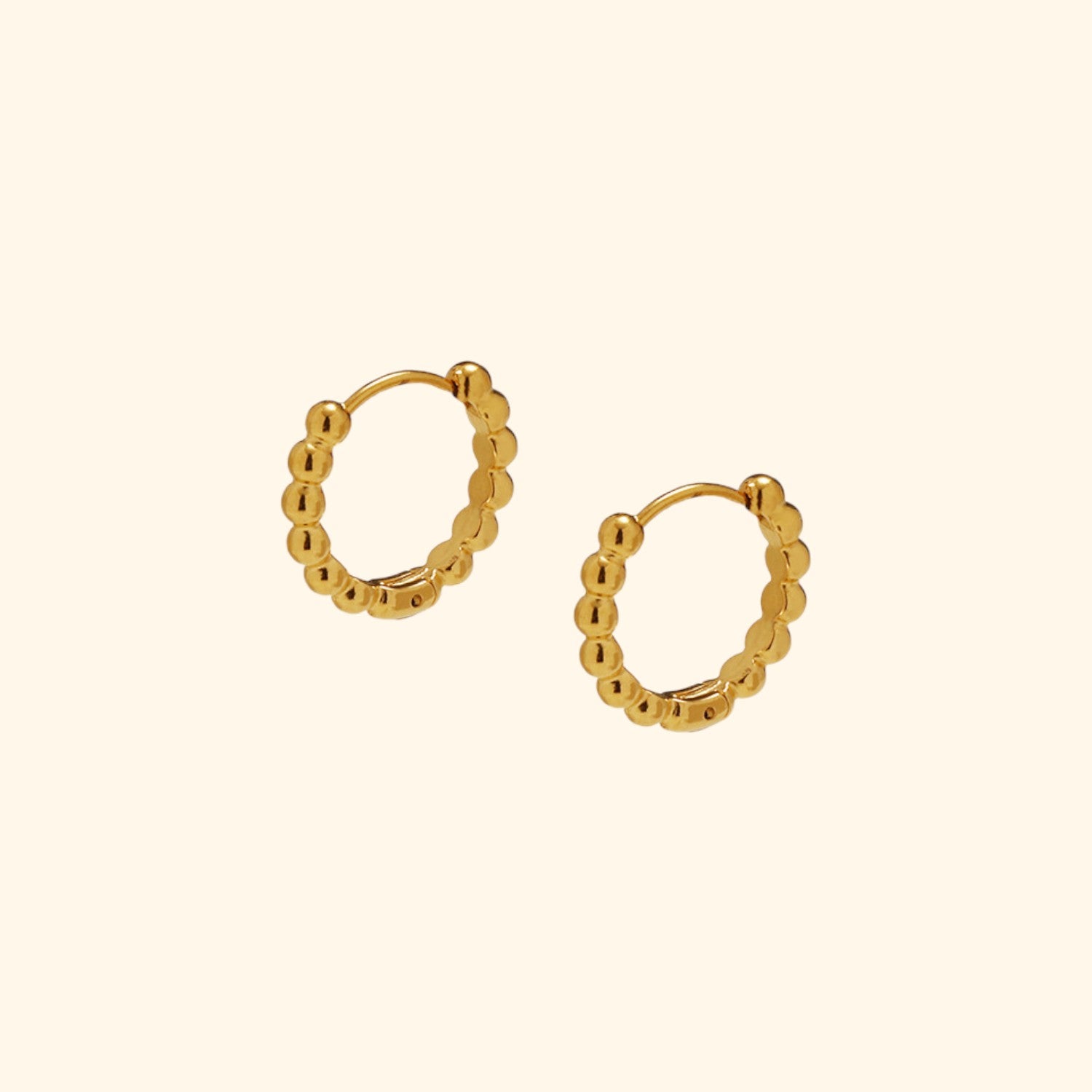 Gilbert Hoop Earrings (Gold)