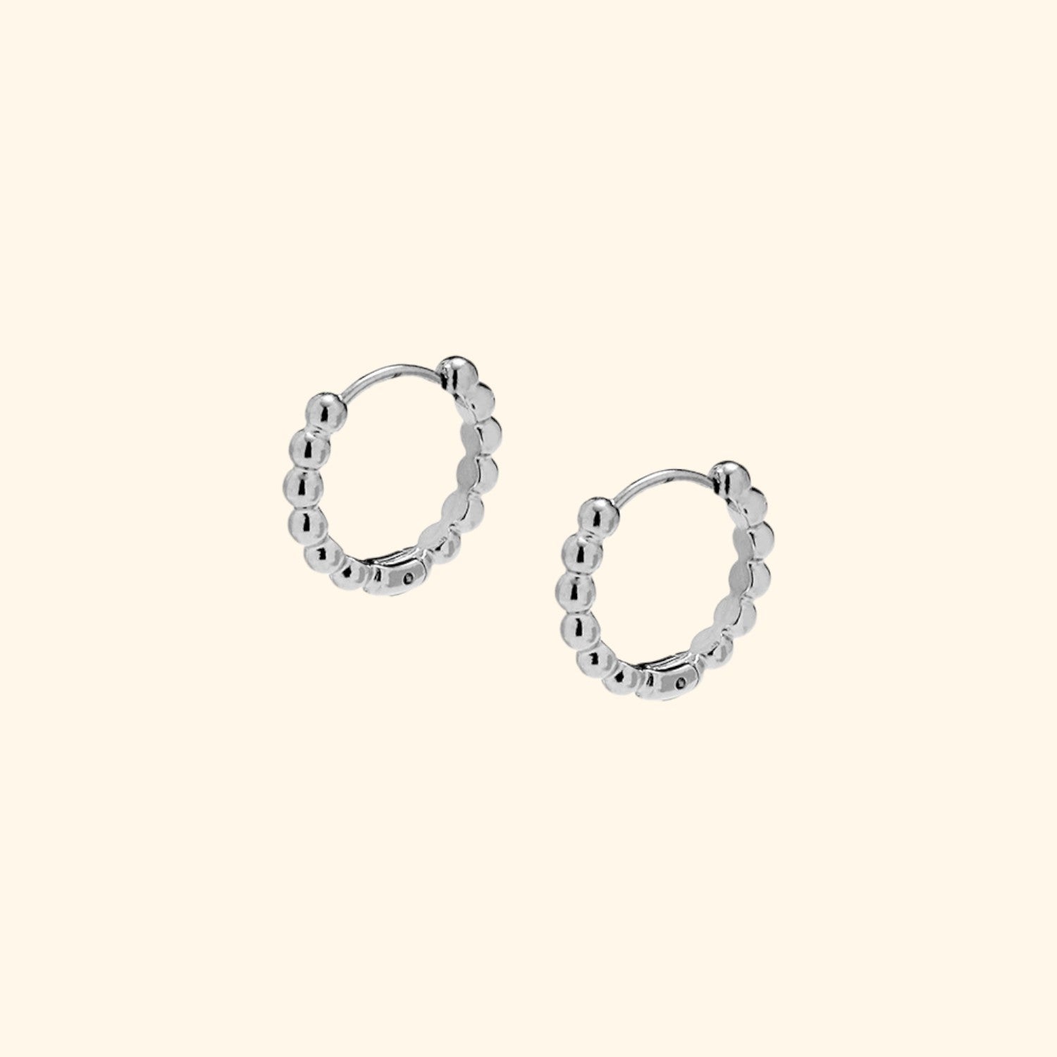 Gilbert Hoop Earrings (Silver)