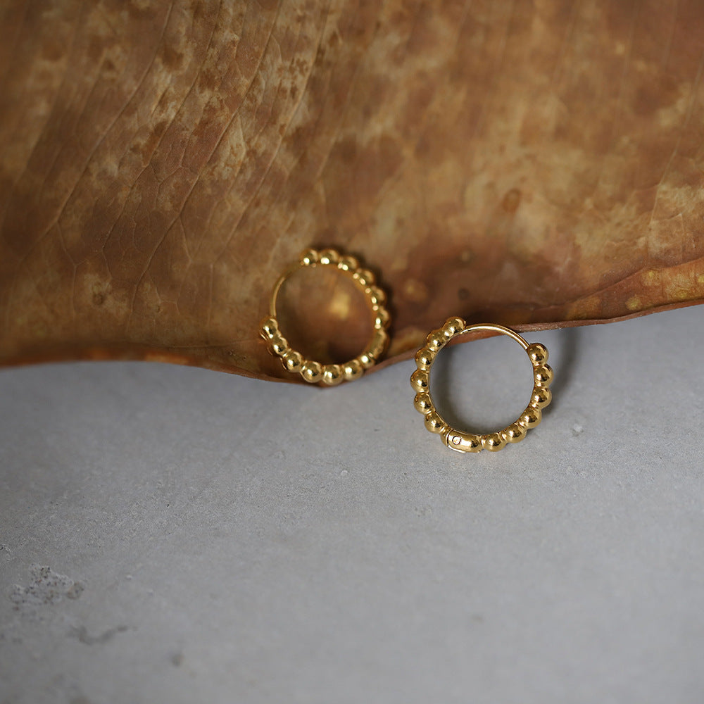 Gilbert Hoop Earrings (Gold)