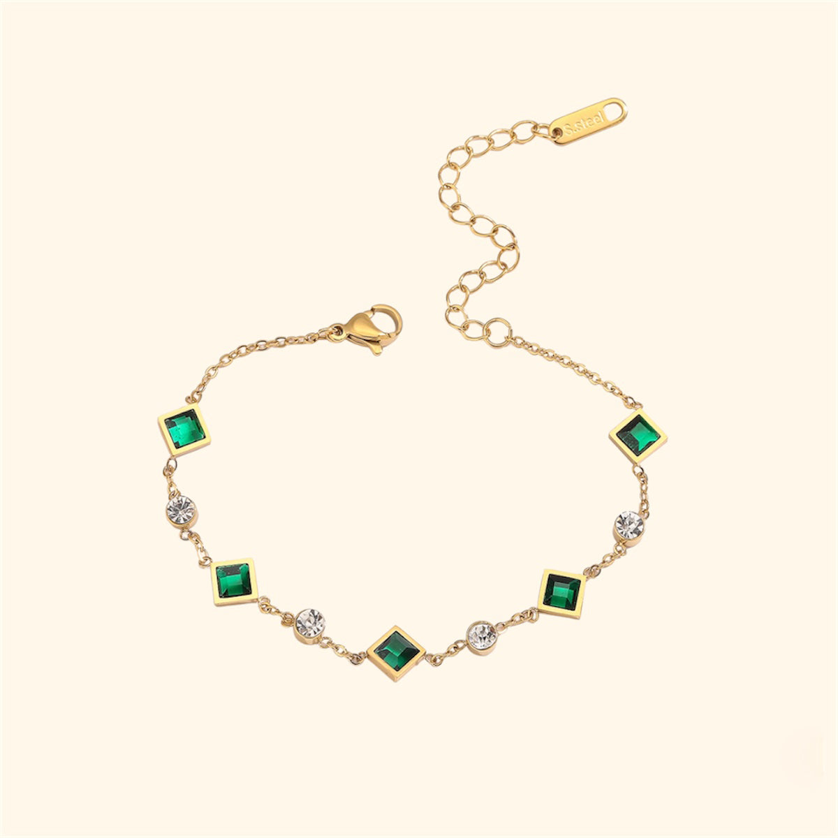 Margaret Emerald Bracelet